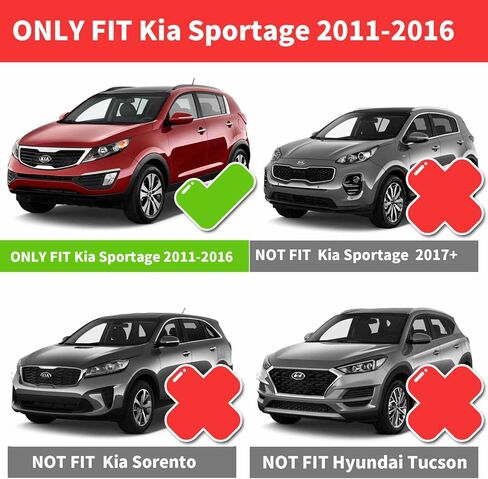 Cargo Cover for Kia Sportage Accessories 2023 2024 Rear Black Trunk Shade Luggage Security Cover in Saudi Arabia