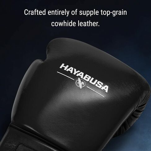 Hayabusa Pro Leather Lace-Up Boxing Gloves for Men and Women in Kuwait