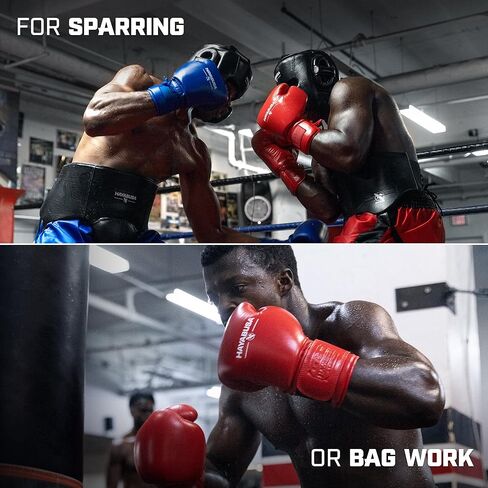 Hayabusa Pro Leather Lace-Up Boxing Gloves for Men and Women in Kuwait