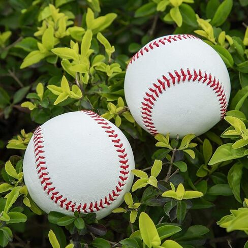 البيسبول، كرات البيسبول للتدريب على الكرات اللينة، كرات ناعمة مغطاة بالجلد مقاس 9 بوصات، لضرب الشباب/الأطفال، اللعب في الميدان، الضرب، الرمي، التدريب، التدريب على منافسات ألعاب الفريق in Kuwait