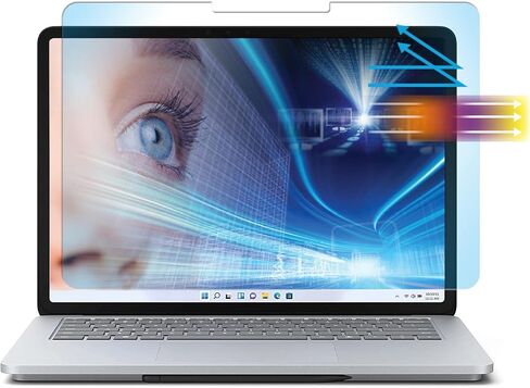 MUBUY-GOL Screen Protector for Microsoft Surface Laptop Studio 2 14.4" 2023 & Surface Laptop Studio 14.4" 2022, Anti Blue Light Anti Glare Eye Strain Block UV and Reduce Fingerprint in Saudi Arabia