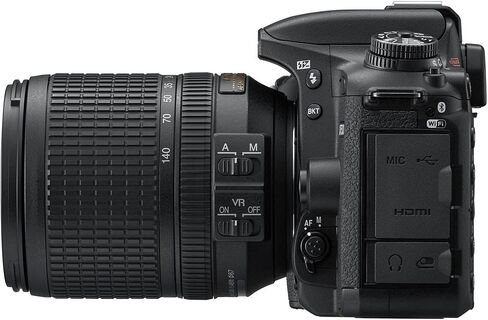 Nikon D7500 20.9MP DSLR Digital Camera with 18-140mm VR Lens (1582) Deluxe Bundle Kit -Includes- Sandisk 64GB SD Card + Large Camera Bag + Filter Kit + Spare Battery + Telephoto Lens + More in Saudi Arabia