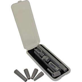 MTM SBK Screw-It Deluxe Bore Guide Kit, USA Made, Gray/Clear