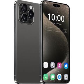 A15 Pro Max Android Phone ، 6GB+256GB MEMORY SMARTH PHOPER ، Android 14.0 ENTHER SELIOR ، 6800 MAH BATTEY ، 6.82 INCH HD SCREEN