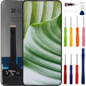 New LCD Touch Screen Digitizer Assembly for Hua-wei Y9a FRL-22 FRL-23 FRL-L22 FRL-L23 Touch Screen Digitizer Assembly Replacement with Upgraded Repair Tools Kit-Black