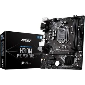 MSI VDH Plus Intel H310 Micro ATX DDR4-SDRAM Motherboard