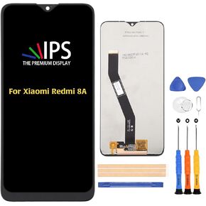 A-MIND for Xiaomi Redmi 8A/8 LCD Display Touch Digitizer Screen Replacement Full Assembly Repair Kits with Tools