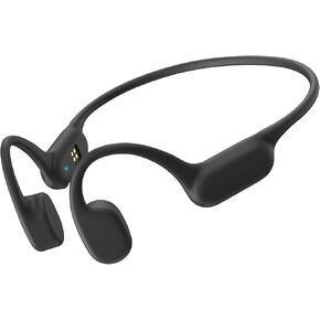 سماعات توصيل العظام ، وسماعات رأس Bluetooth 5.4 مفتوحة أذن سماعات لاسلكية مع MIC ، وسماعات رياضية IPX7 المقاومة للماء للركض ، وركوب الدراجات والتمرين (أسود)