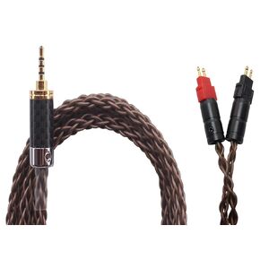KK Cable PA-N استبدال كبل ترقية الصوت متوافق مع HD420 HD430 HD525 HD545 HD565 HD650 HD600 HD580 سماعات. 2.5mm TRRS قابس الذكور متوازنة. PA-N (1.5m (4.9 قدم))