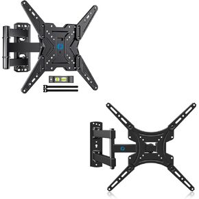 Pipishell Full Motion TV Wall Mount for Most 26-60 inch TVs & Full Motion TV Wall Mount for Most 26-55 Inch TVs