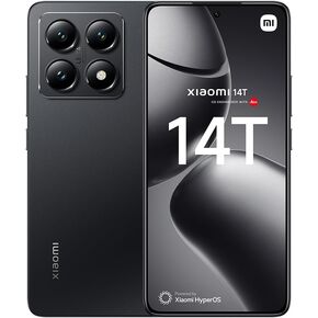 Xiaomi 14T Ai 5G (512/12GB) Global ROM Unlocked Worldwide (for Tmobile Mint Tello Global) 50MP Triple Pro Leica Camera 6.67" 144Mhz (Titan Black)