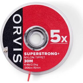 Orvis Superstrong Plus Tippet in 30- and 100-meter Spools/Only 30 Meter Spool
