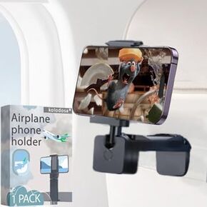 ملحقات أساسية السفر حامل الهاتف لسيارة سيارات الطائرات لأجهزة iPhone أو Samsung Cell Stand طاولة طاولة طاولة مقعد الطيران حجم العربة Golf Universal Free Hands in Kuwait