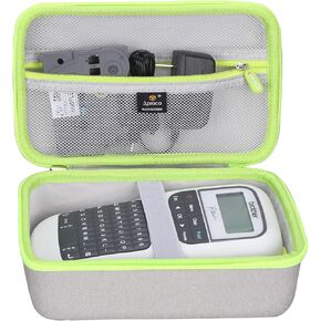 Aproca Hard Storage Portable Case, for Brother P-Touch PTH110BP Portable Label Maker and Label Tapes (Case Only)