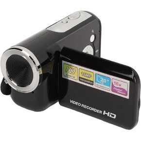 محمول 1080 بكسل HD 16MP كاميرا رقمية ، 16x Zoom Camera Camporers ، شاشة شاشة LCD 2 بوصة ، توقيت ذاتي ، تسجيل فيديو Vlogging DV Digital Camcorder مع Handheld