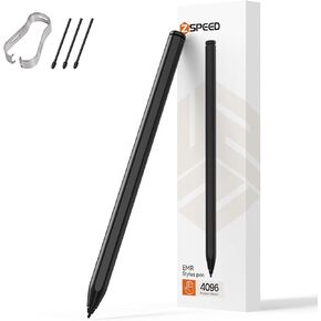 Zspeed S Pen for Galaxy Tab S9, Compatible with Galaxy Tab S6-S9 Series,Black Stylus S Pen Replacement +Free 3 Tips for Galaxy Tab S8 & Galaxy S25 Ultra, 4096 Pressure Sensitivity, Palm Rejection