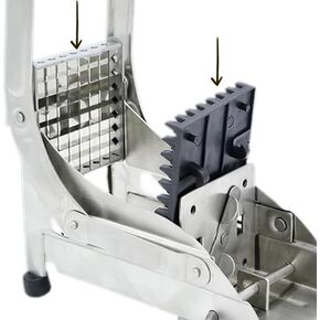 French Fry Cutter Replacement Blade for Potato Cutter Slicer, Blades for Cutting 1/2" and 1/3" Thick Potato Strips