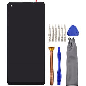 شاشة الاستبدال شاشة LCD شاشة اللمس أرقام مجموعة LG K51S LMK510EMW 6.55 "أسود K510EMW LM-K510 مع مجموعة الأدوات