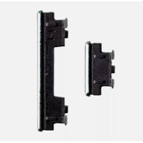 2X Power & Volume Button Set Replacement Compatible with Samsung Galaxy A52 A525 / A52s 5G A528 / A72 A725 Black