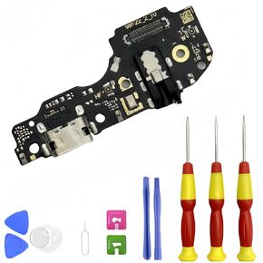Revvl 6 Replacement Charging USB Port Board for T-Mobile Revvl 6 Pro (5G) 6.82 Inches/Revvl 6 6.52 Inches Repair Kits Accessory TMAF025G