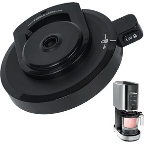 Outer Bowl Lid for Ninja Creami NC301/NC300/NC299AMZ Maker, Reusable, BPA-Free Replacement Cover Shatterproof, Airtight Fit, Dishwasher Safe, Compatible with Creami Accessories(NO Paddle)