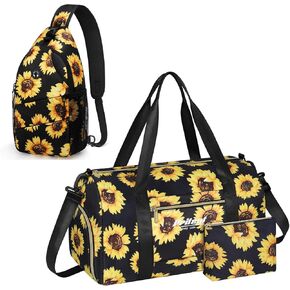 Crossbody Bags for Women Men Trendy Sling Bag Bakpack & Gym Bag for Women with Shoe Compartment Sport Gym Tote Bags