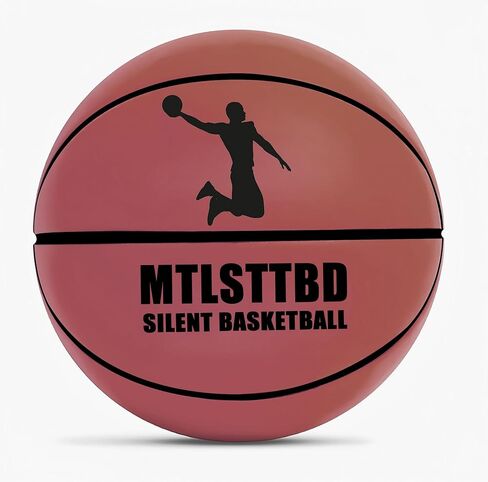 Silent Basketball,Silent Basketball Dribbling Indoor,2024Foam Basketball Silent 7-24cm/9.44in Dunk Basketball Indoor Training （Size:NO.7） in Saudi Arabia