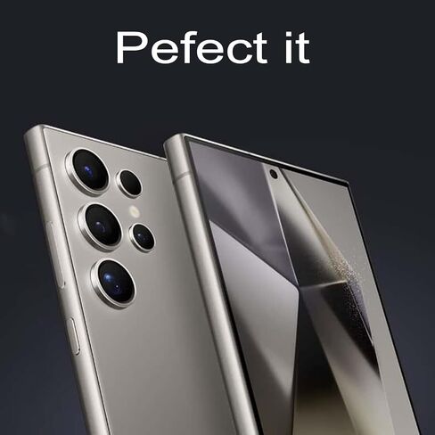 S24 Ultra Back Glass Replacement for Samsung Galaxy S24 Ultra 5G Back Glass Cover for Galaxy S24 Ultra Back Glass with Pre-Installed Camera Lens and Adhesive + Repair Tool Kits (Dark Gray) in Saudi Arabia