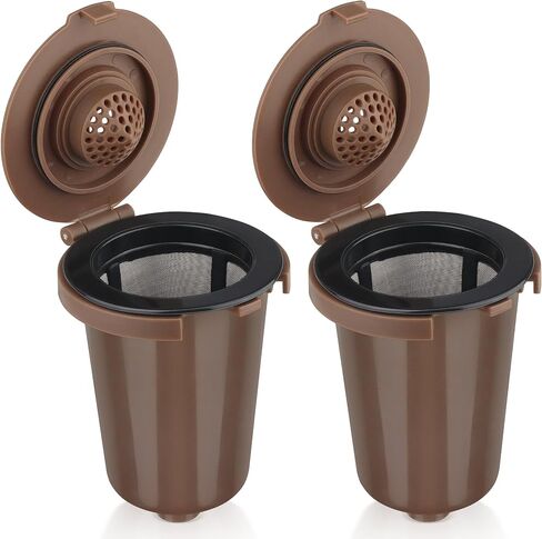 كأس المرشح القابل لإعادة الاستخدام لـ Cuisinart ، متوافق مع Cuisinart #SS-RFC Homebarista Cup القابلة لإعادة الاستخدام ، Gray (حزمة) in Kuwait
