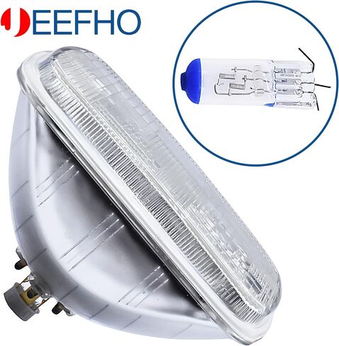 A Pair of H4656 Super Vision Crystal Headlight, Halogen Sealed Beam Headlight, (5“square,165mm) (90/100w), Replaces# H4656 in Saudi Arabia