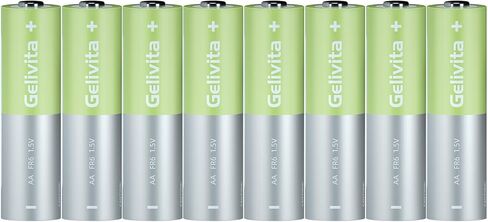 AA Lithium Battery 8 Pack, 1.5V Long-lasing Lithium Iron Battery Double A Lithium Batteries AA for Blink Security Camera System, Trail Camera, Game Camera, Flashlight【Non-Rechargeable】 in Saudi Arabia