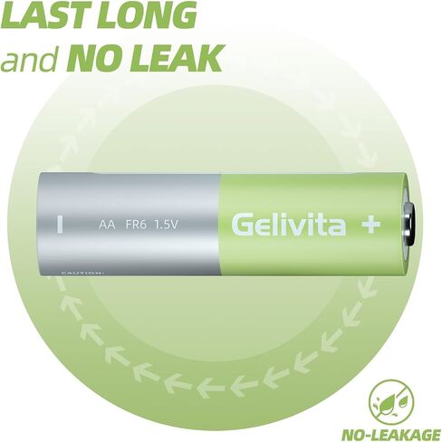 AA Lithium Battery 8 Pack, 1.5V Long-lasing Lithium Iron Battery Double A Lithium Batteries AA for Blink Security Camera System, Trail Camera, Game Camera, Flashlight【Non-Rechargeable】 in Saudi Arabia