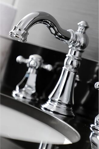 Kingston Brass FSC1978BX Metropolitan Widespread Bathroom Faucet, Brushed Nickel,11 x 5.19 x 6 in Saudi Arabia