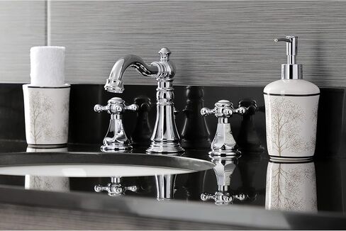 Kingston Brass FSC1978BX Metropolitan Widespread Bathroom Faucet, Brushed Nickel,11 x 5.19 x 6 in Saudi Arabia