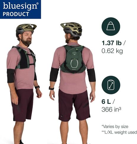 Osprey Escapist Velocity 6L Bike Vest Hydration Backpack with Hydrualics Reservoir in Saudi Arabia