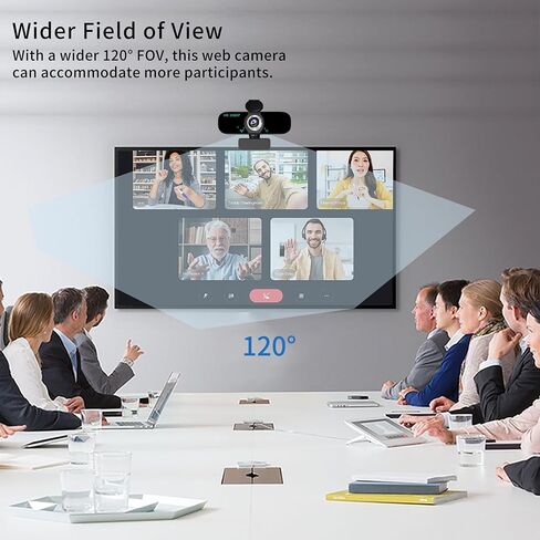 2K Webcam for pc, Plug & Play USB Webcam for Online Classes, Video Calling, Live Streaming in Saudi Arabia