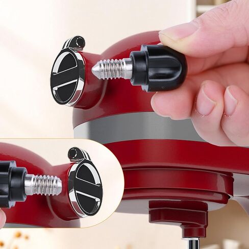 2Pack Mixer Knob Thumb Screw Attachment and 4Pack Stainless Steel Spring and Washer Kit Compatible With Kitchenaid Mixer Parts Accessories in Saudi Arabia