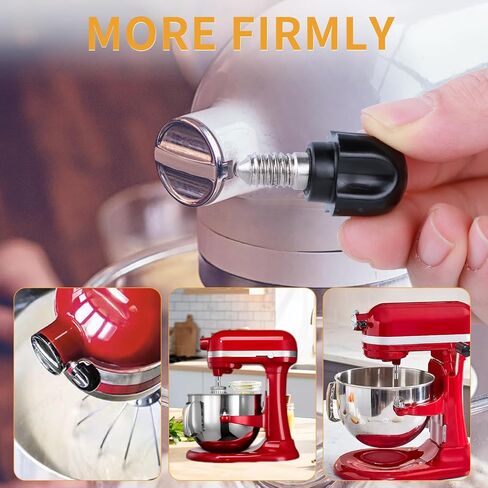 2Pack Mixer Knob Thumb Screw Attachment and 4Pack Stainless Steel Spring and Washer Kit Compatible With Kitchenaid Mixer Parts Accessories in Saudi Arabia