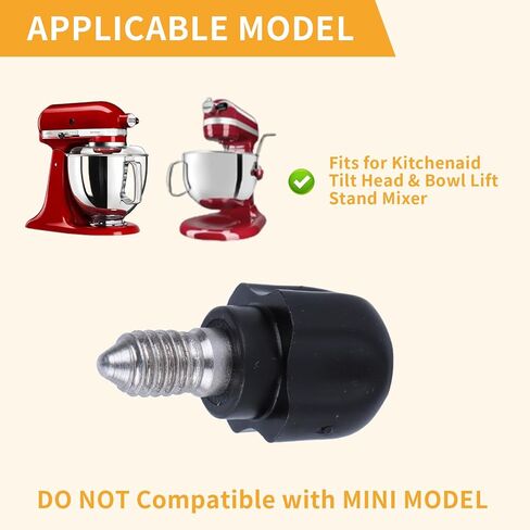 2Pack Mixer Knob Thumb Screw Attachment and 4Pack Stainless Steel Spring and Washer Kit Compatible With Kitchenaid Mixer Parts Accessories in Saudi Arabia