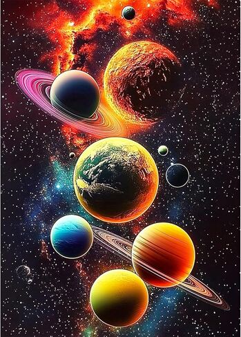 Lxmsja Yin Yang Diamond Art Kits for Adults, Moon DIY Full Drill Diamond Painting Kits for Beginners, 5D Gem Art Crafts for Adults, Home Wall Decor 12x16 inch in Kuwait