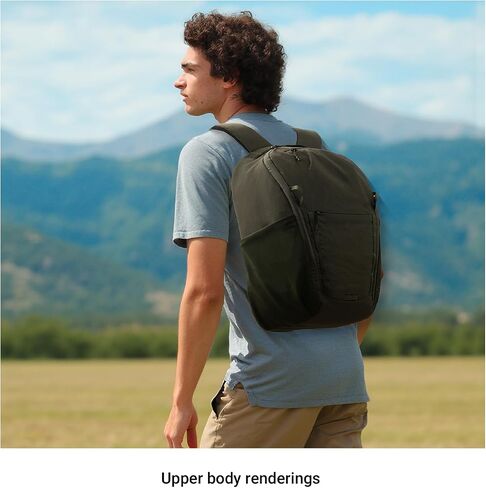 Ultralight Lightweight Hiking Backpack 20L,Small Travel Camping Outdoor Sports Casual Daypack for Men Women,Black in Saudi Arabia