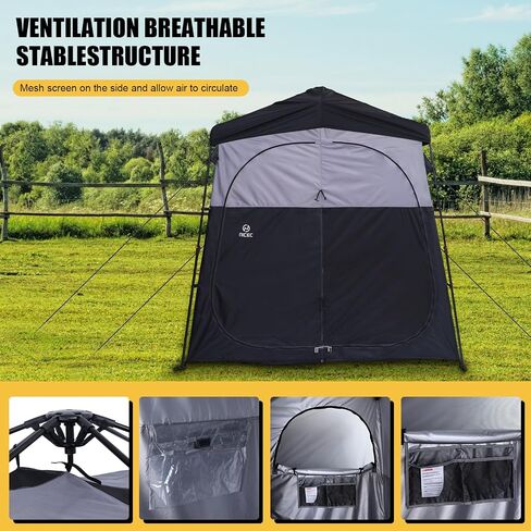 CDEN Camping Shower Tent, Outdoor Shower Enclosure, Camping Shower, Outdoor Bathroom, Pop Up Changing Tent, Oversize in Saudi Arabia