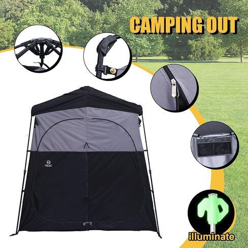CDEN Camping Shower Tent, Outdoor Shower Enclosure, Camping Shower, Outdoor Bathroom, Pop Up Changing Tent, Oversize in Saudi Arabia