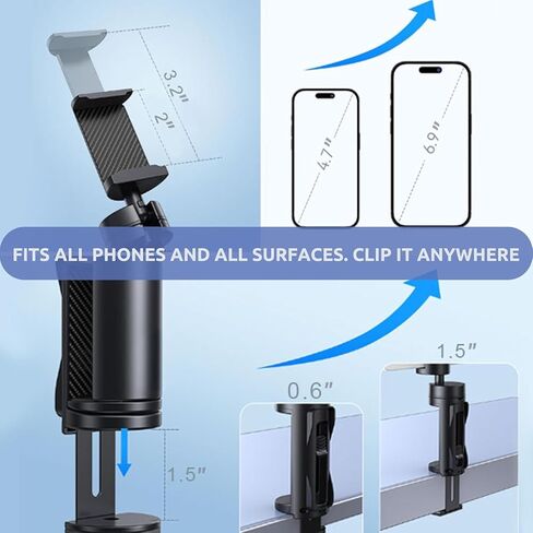 ملحقات أساسية السفر حامل الهاتف لسيارة سيارات الطائرات لأجهزة iPhone أو Samsung Cell Stand طاولة طاولة طاولة مقعد الطيران حجم العربة Golf Universal Free Hands in Kuwait
