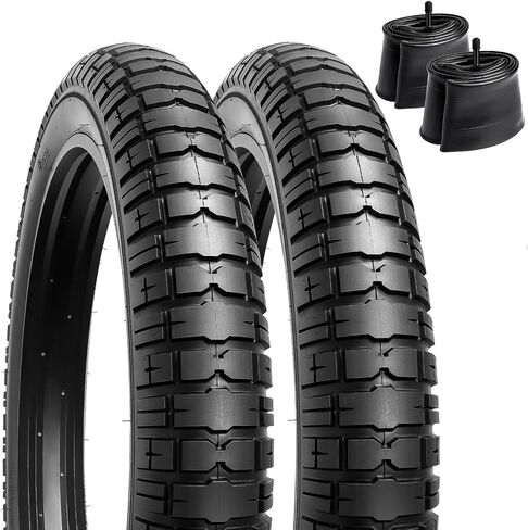 YUNSCM 2-PCS 26" X 4.0" Heavy Duty Fat E-Bike Tires 26 x 4.0/98-559 60TPI and 26" Heavy Duty Bike Tubes Schrader Valve Compatible with 26x4.0 26X4 All-Terrain Bicycle Tires and Tubes (Y-843) in Saudi Arabia