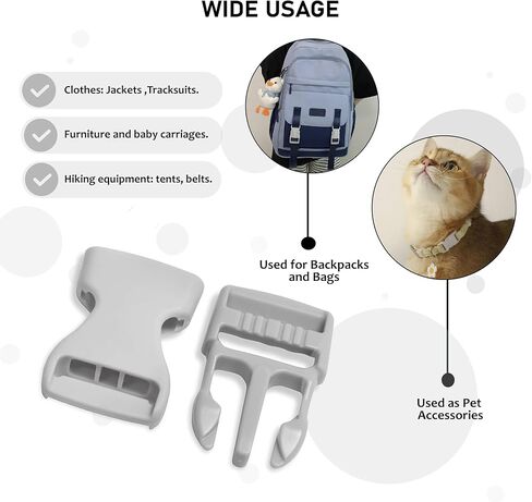 4 Pcs Olive Buckles for Straps 1 inch Plastic Belt Buckle 25mm Dual Adjustable No Sewing Quick Side Release Plastic Buckle Clips for Backpack Outdoor Paracord Bracelets Pet Collar Craft Accessory in Kuwait