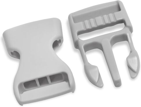 4 Pcs Olive Buckles for Straps 1 inch Plastic Belt Buckle 25mm Dual Adjustable No Sewing Quick Side Release Plastic Buckle Clips for Backpack Outdoor Paracord Bracelets Pet Collar Craft Accessory in Kuwait