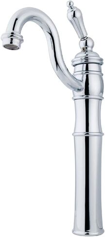 Kingston Brass KB3422AL Victorian Vessel Sink Faucet, 6-1/8", Polished Brass in Saudi Arabia