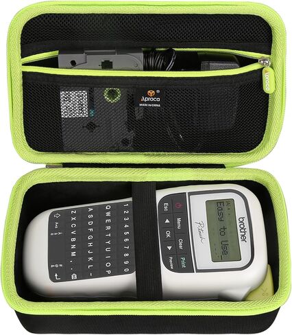 APROCA HARD STORAGE PORTABLE ، لـ Brother P-Touch PTH110BP ، وصانع الملصقات المحمولة وأشرطة التسمية (حالة فقط) in Kuwait