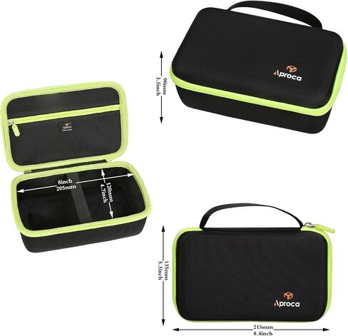 APROCA HARD STORAGE PORTABLE ، لـ Brother P-Touch PTH110BP ، وصانع الملصقات المحمولة وأشرطة التسمية (حالة فقط) in Kuwait